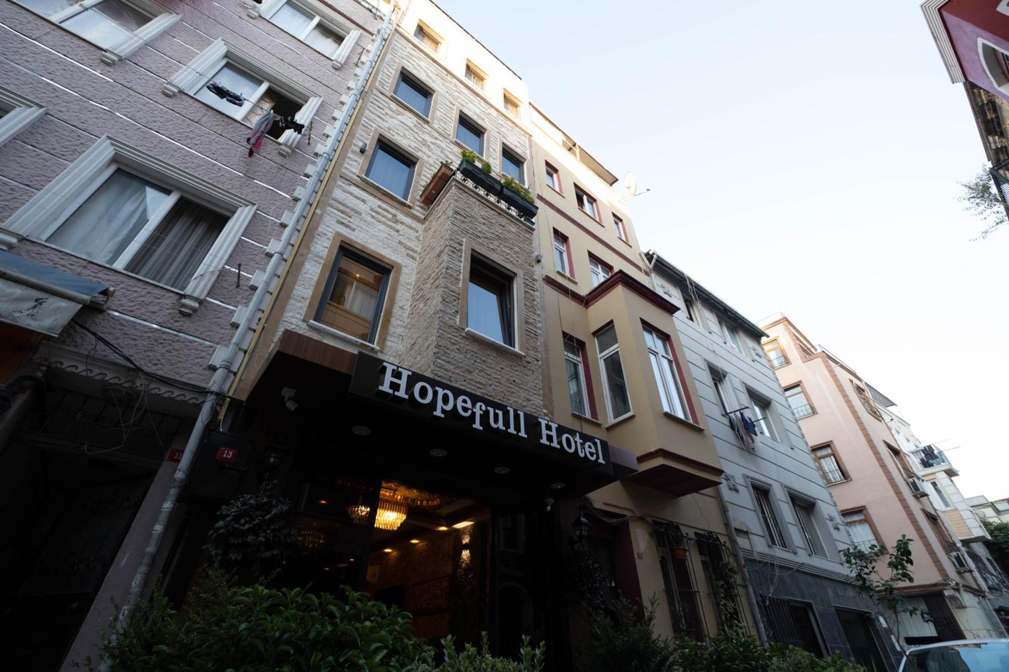 Hopefull Hotel Istambul Exterior foto